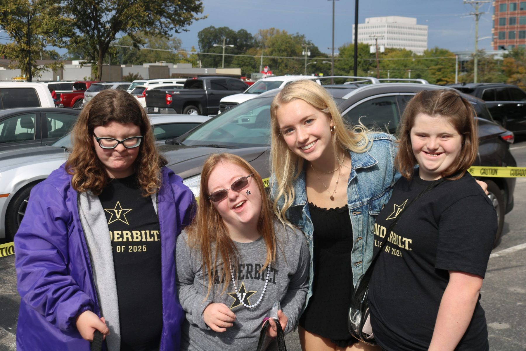 Peer Mentors and Next Steps students at Homecoming 2021